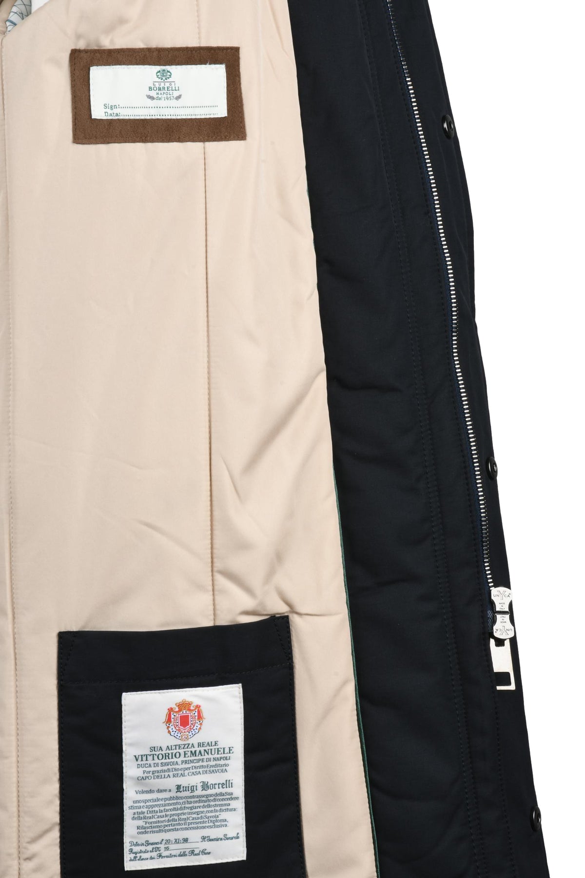 LUIGI BORRELLI NAPOLI - OUTWEAR JACKETS
