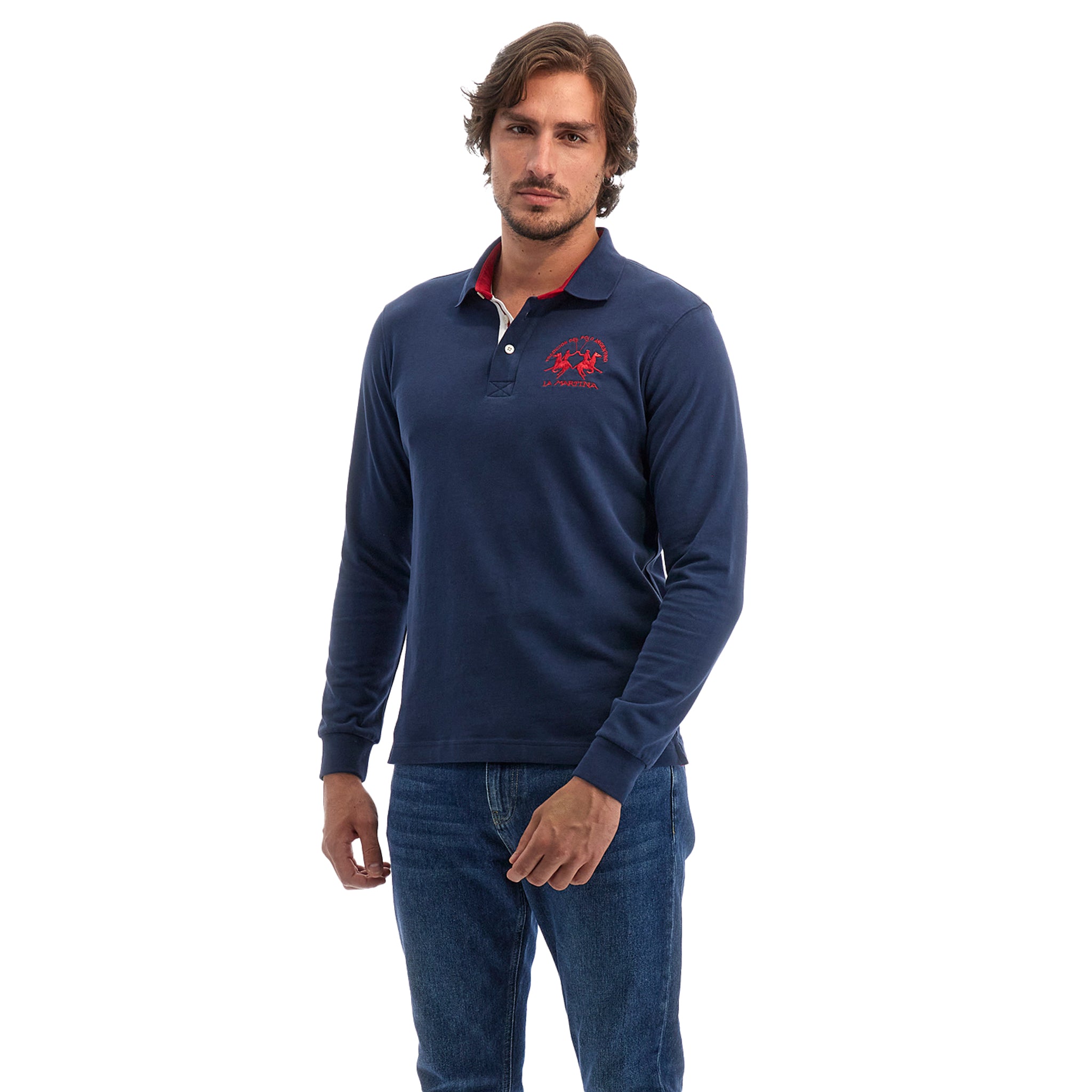 La Martina MAN POLO HEAVY JERSEY