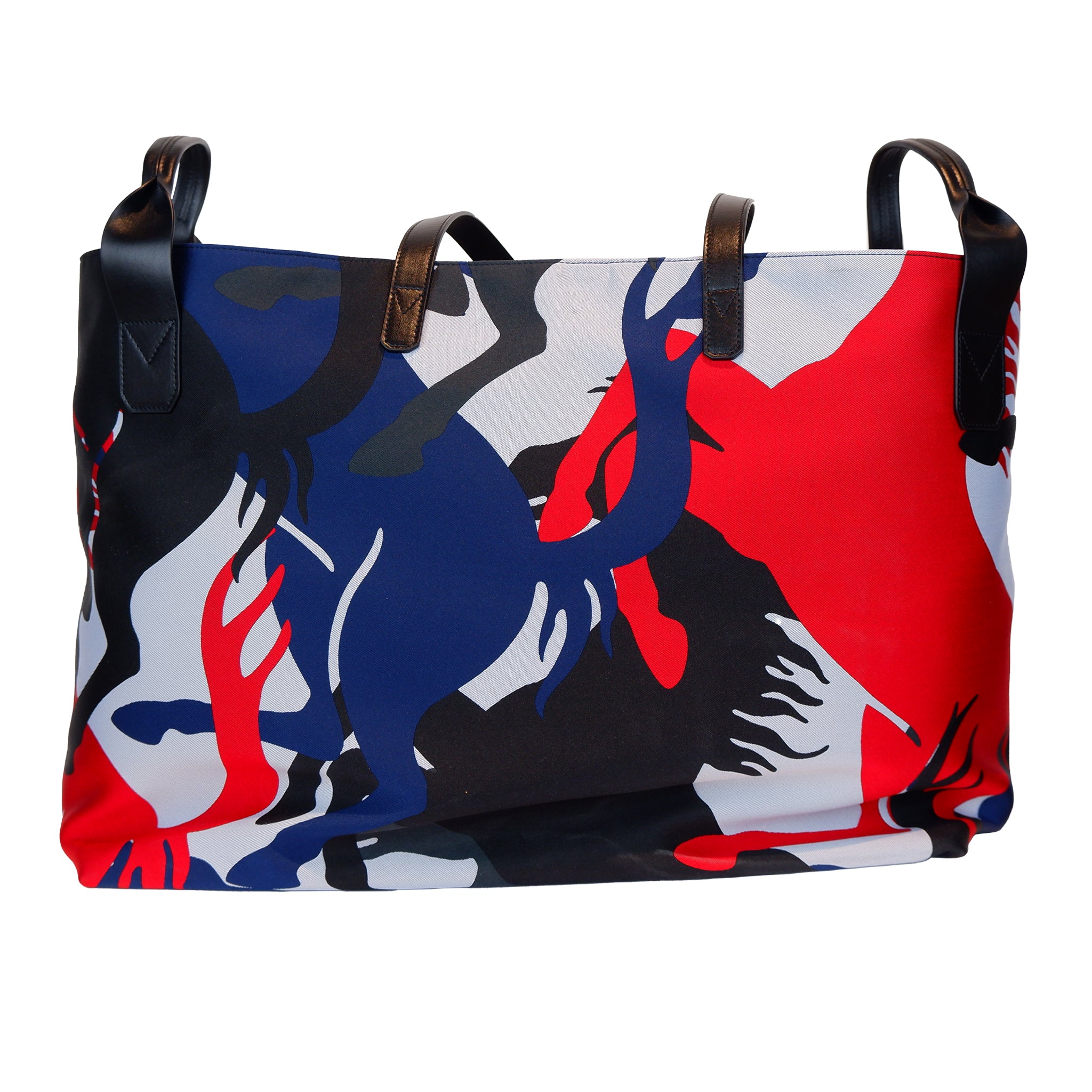 Ferrari SHOPPING BAG PATTERN LOGO