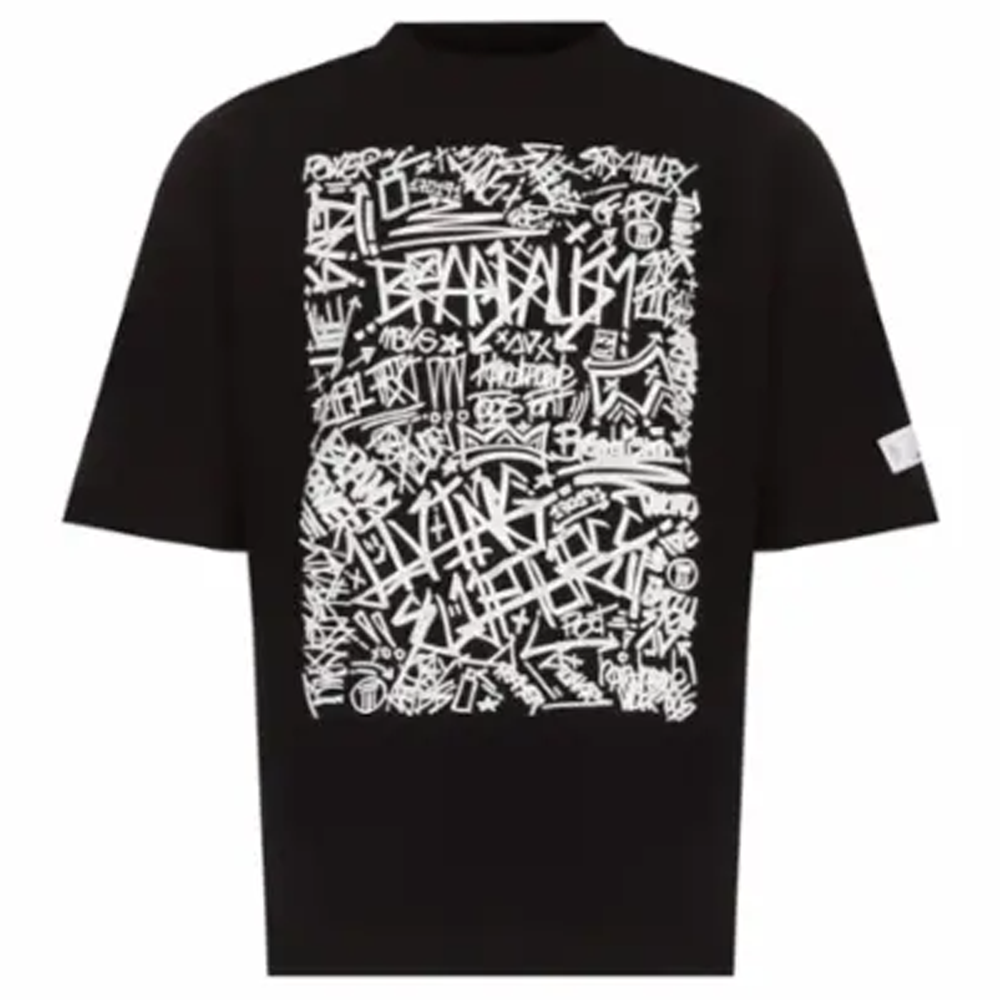Diego Venturino T-SHIRT STAMPA GRAFFITI