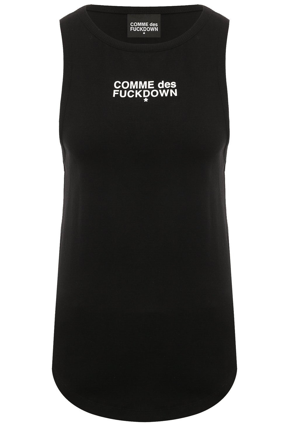 Comme Des Fuckdown CANOTTA IN COSTINA NERA