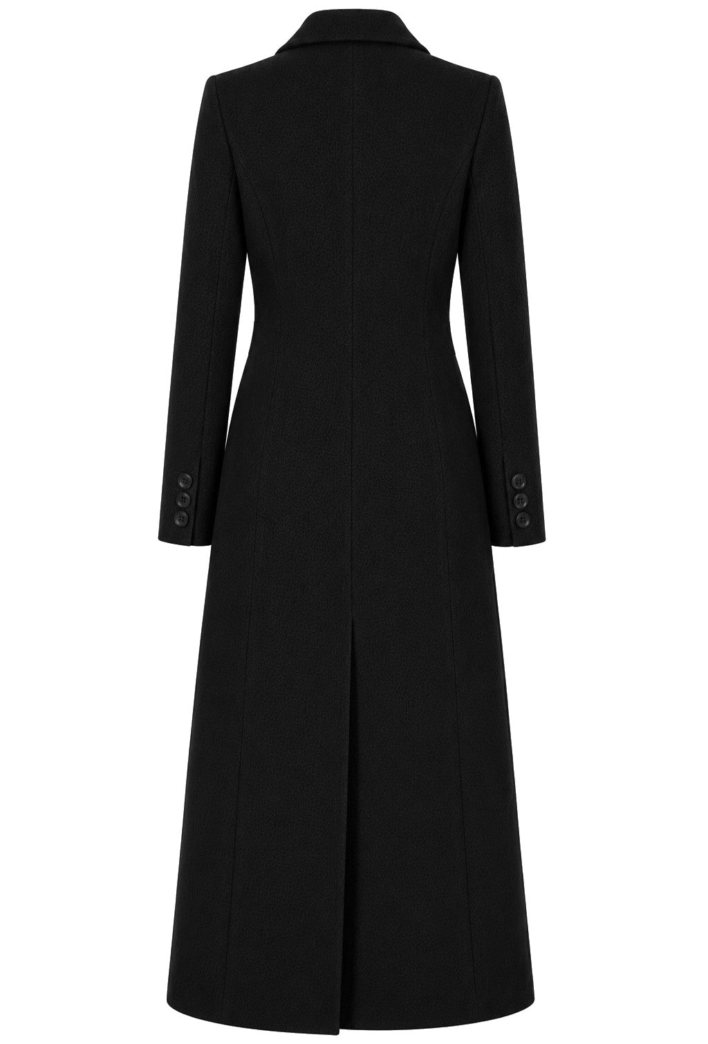 Loro Piana Fabric CAPPOTTO CAPOLAVORO LUNGO NERO
