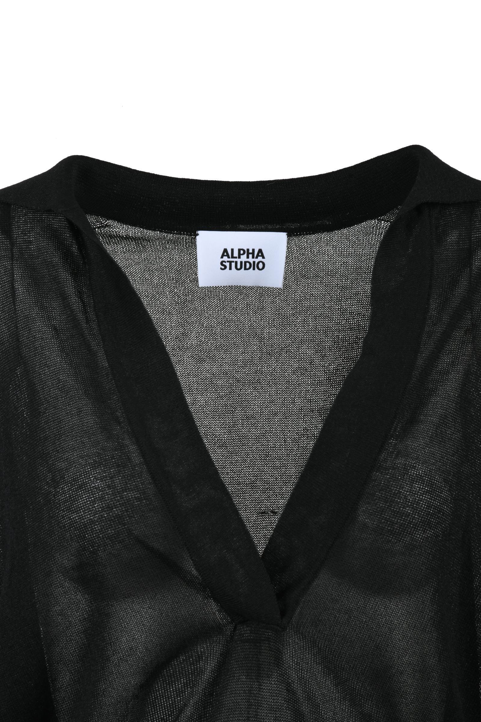 ALPHA STUDIO - KNITWEAR AND SWEATSHIRTS