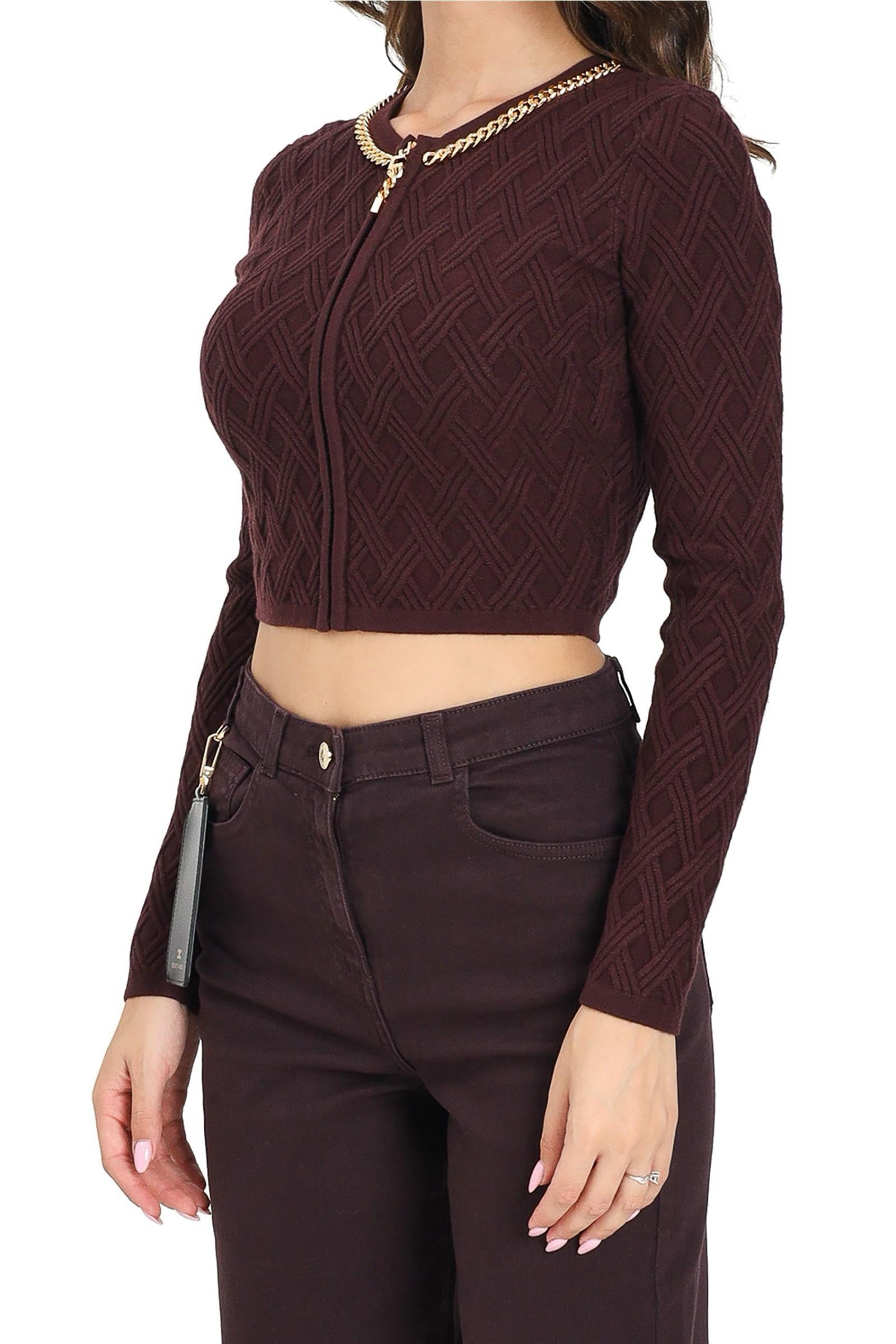 ELISABETTA FRANCHI - KNITWEAR AND SWEATSHIRTS