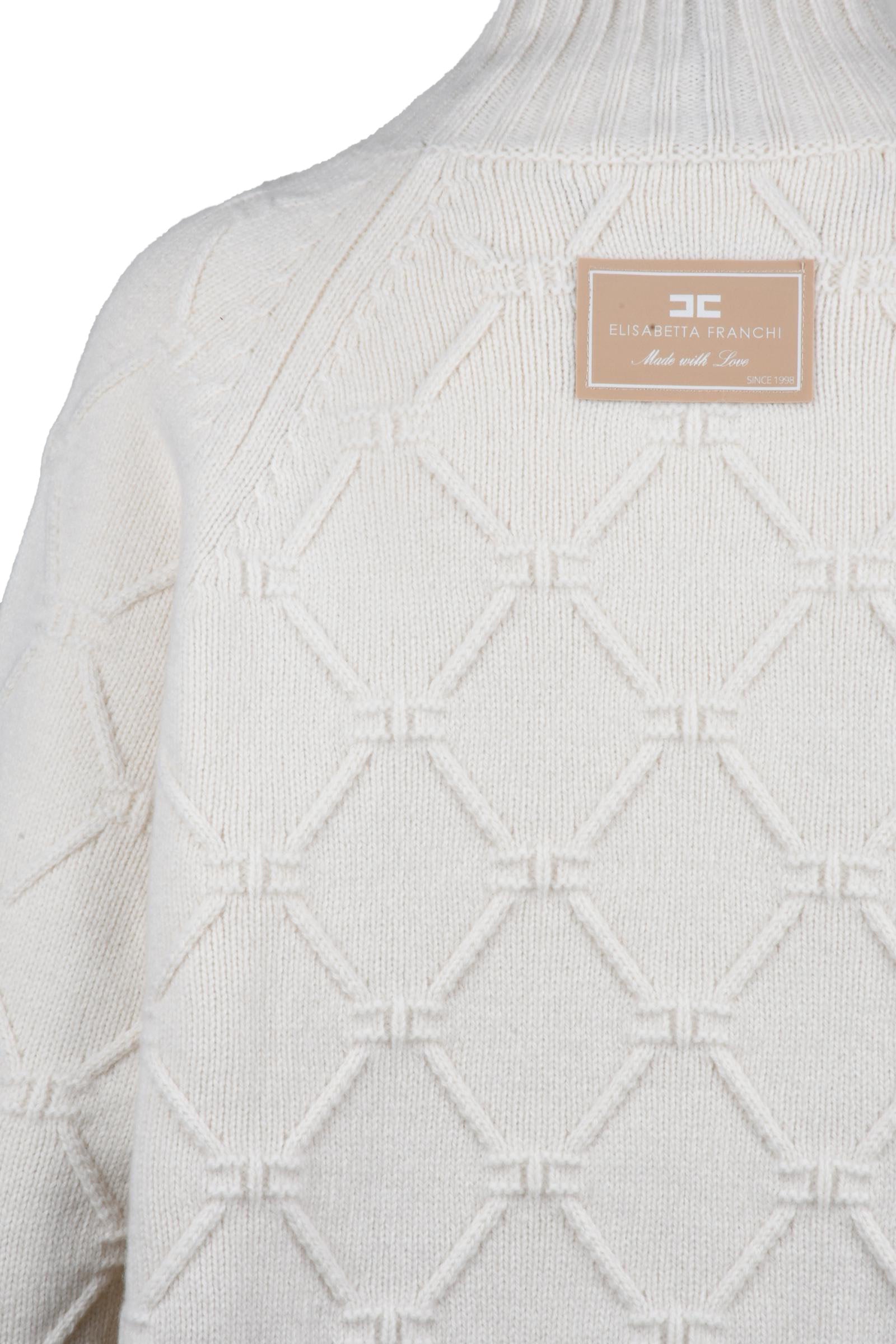 ELISABETTA FRANCHI - KNITWEAR AND SWEATSHIRTS