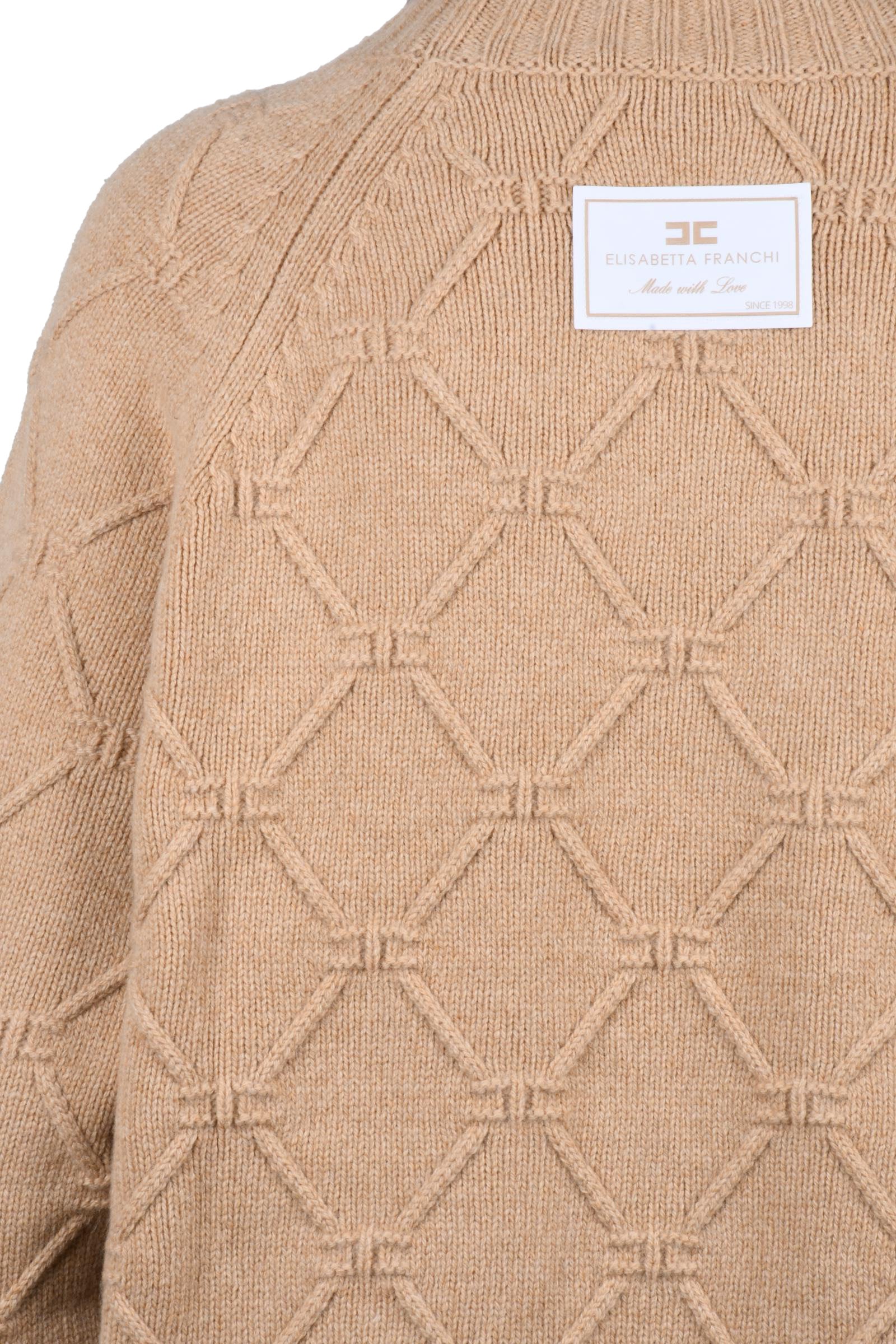 ELISABETTA FRANCHI - KNITWEAR AND SWEATSHIRTS