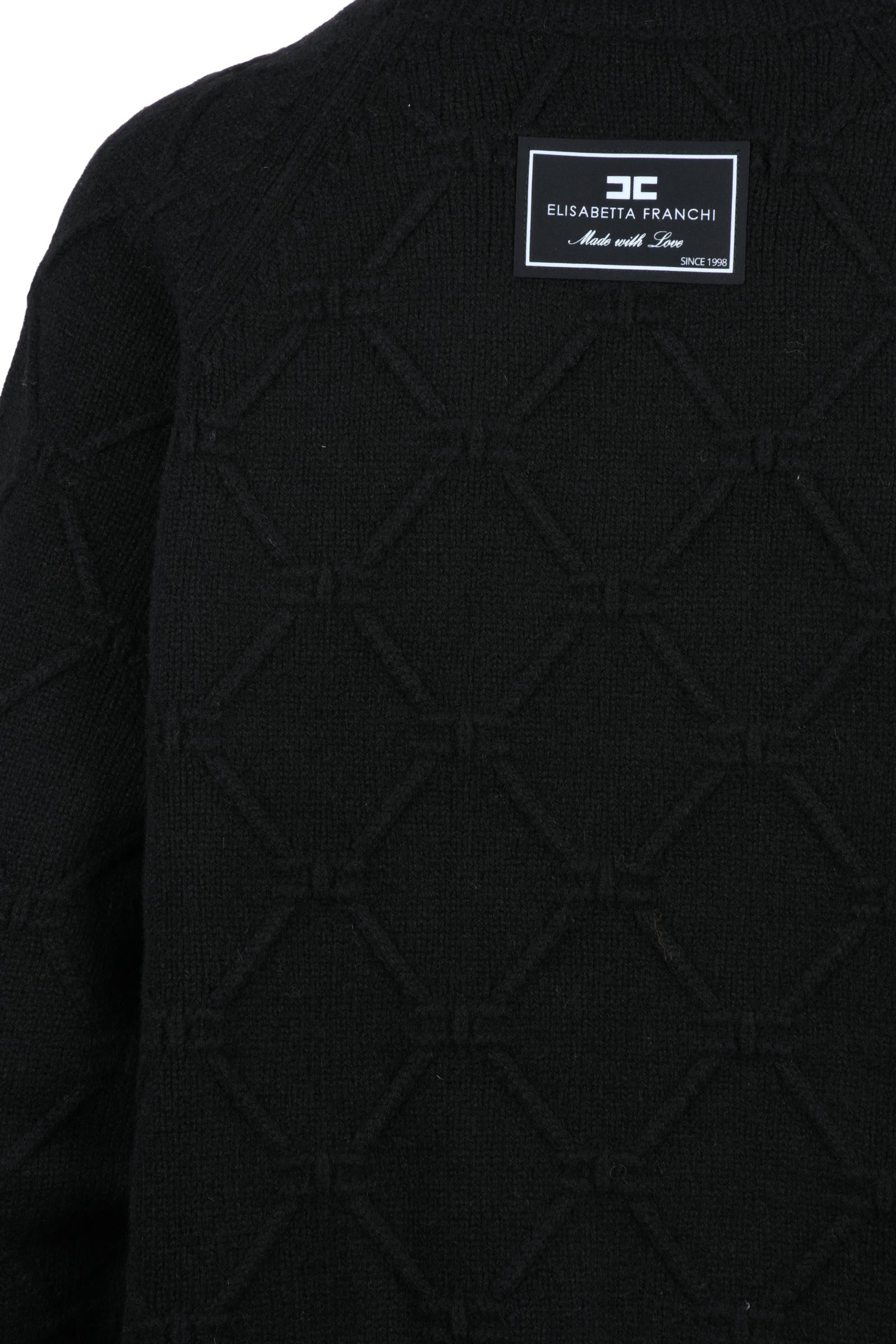 ELISABETTA FRANCHI - KNITWEAR AND SWEATSHIRTS