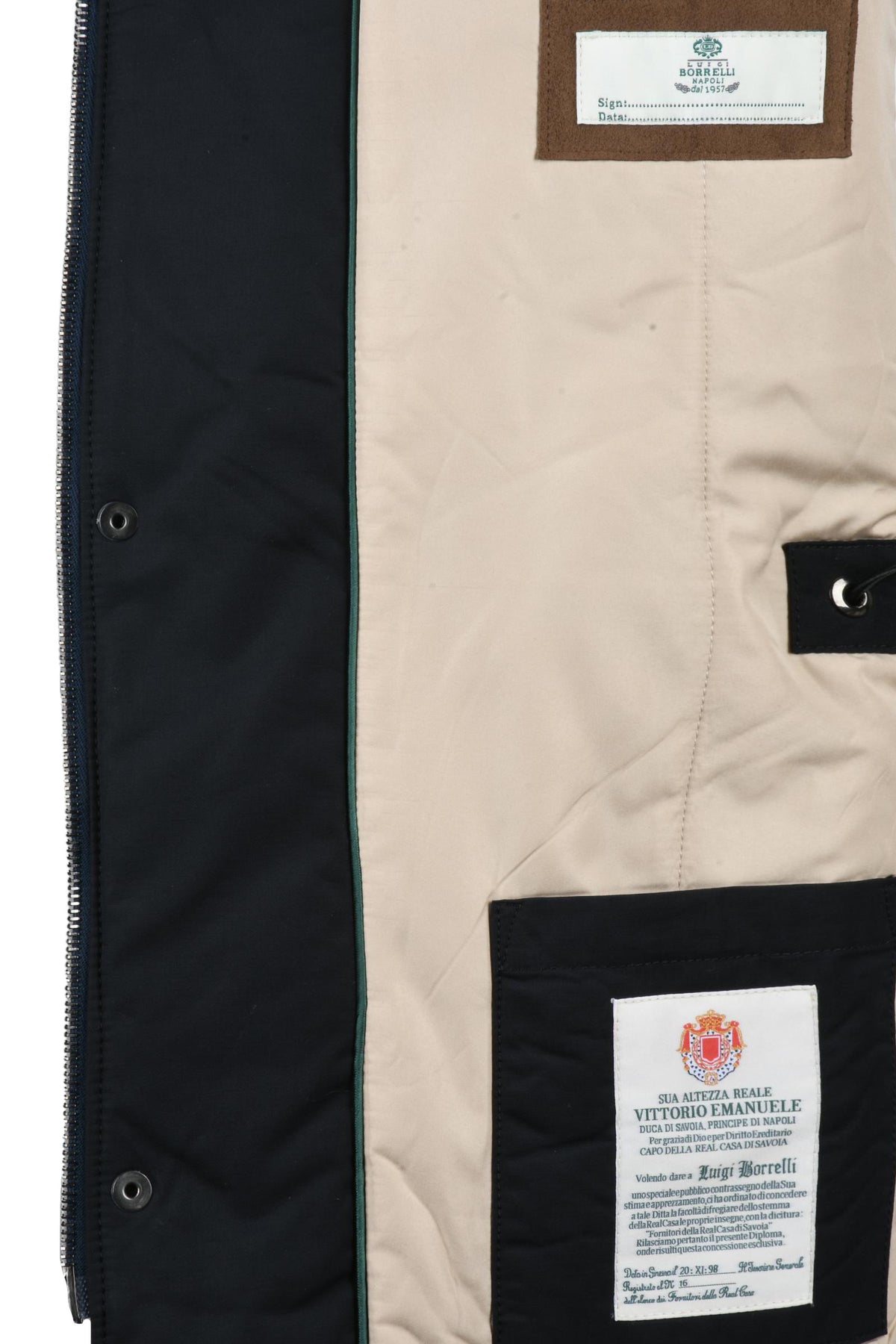 LUIGI BORRELLI NAPOLI - OUTWEAR JACKETS