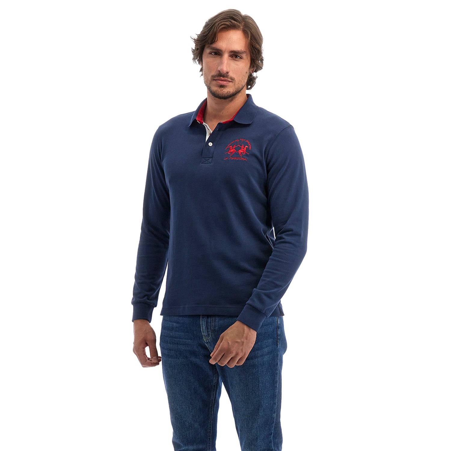 La Martina MAN POLO HEAVY JERSEY