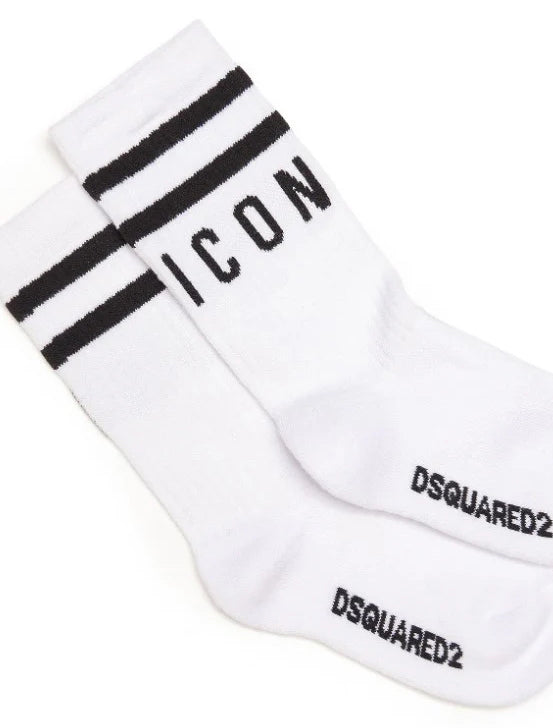 Dsquared2 CALZINO ICON BIANCO
