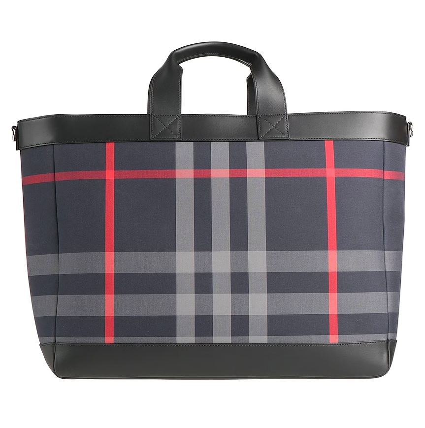 Burberry ORMOND TOTE BAG NAVY