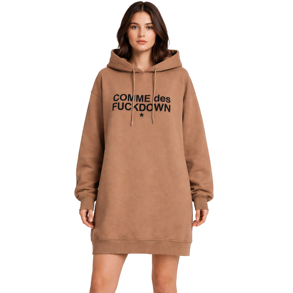 Comme Des Fuckdown ABITO FELPA MARRONE