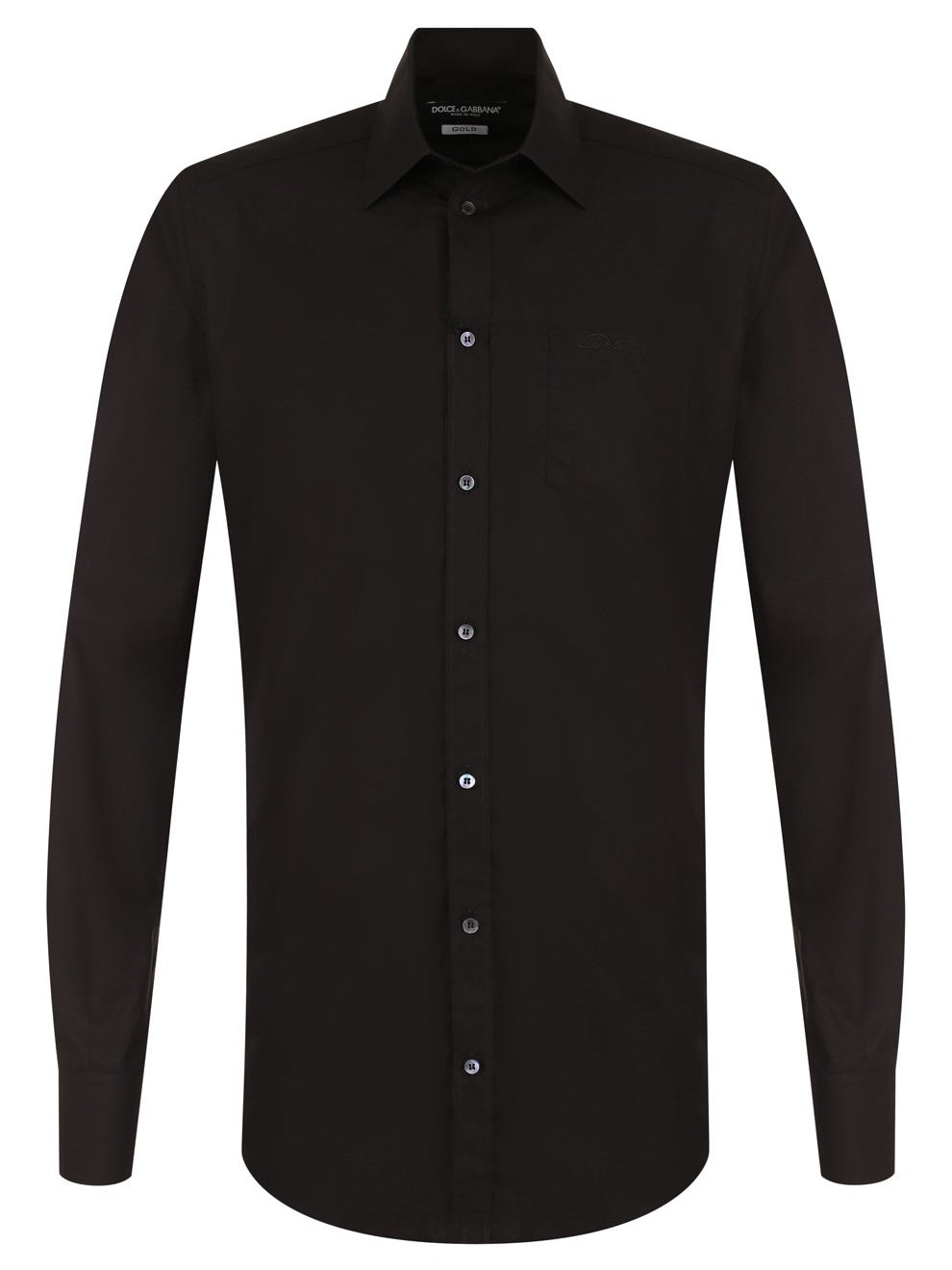 Dolce &amp; Gabbana CAMICIA GOLD NERA