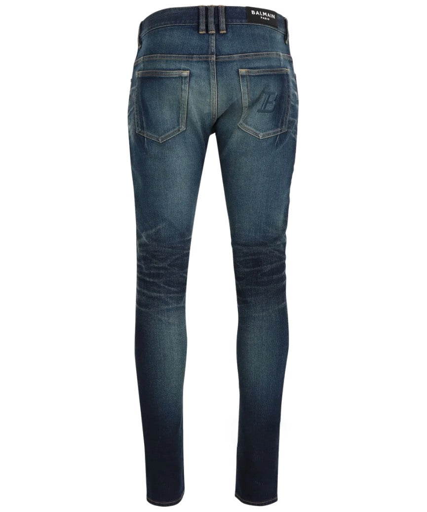 Balmain JEANS SKINNY BLU