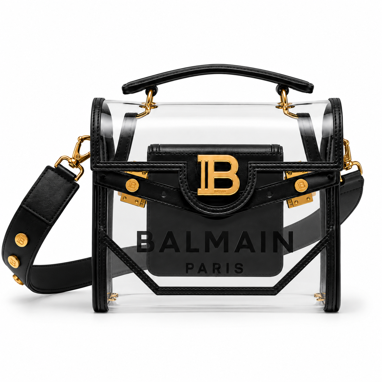 Balmain B-BUZZ BAG IN PVC