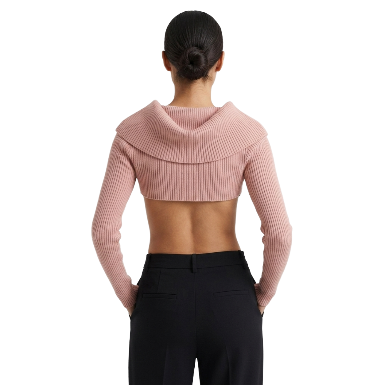 Elisabetta Franchi COPRISPALLE ROSA A MANICHE LUNGHE