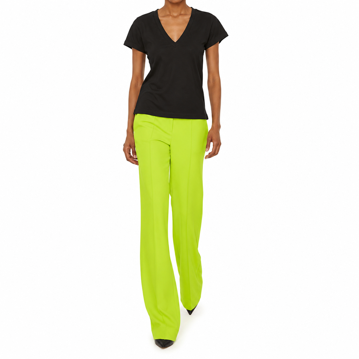 Pinko PANTALONI HULKA LIME
