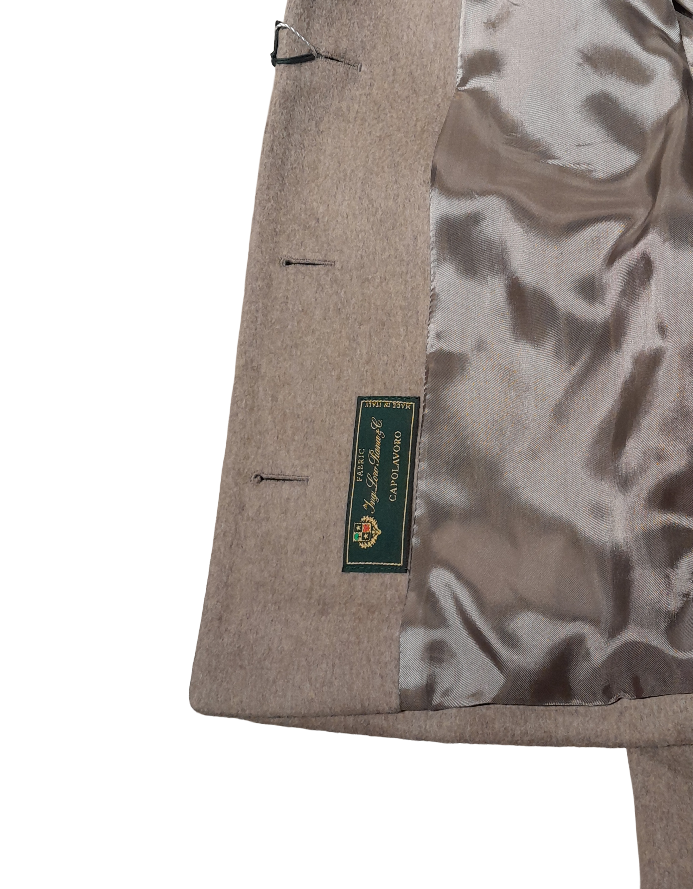Loro Piana Fabric CAPPOTTO CORTO PELLICCIA CAMEL
