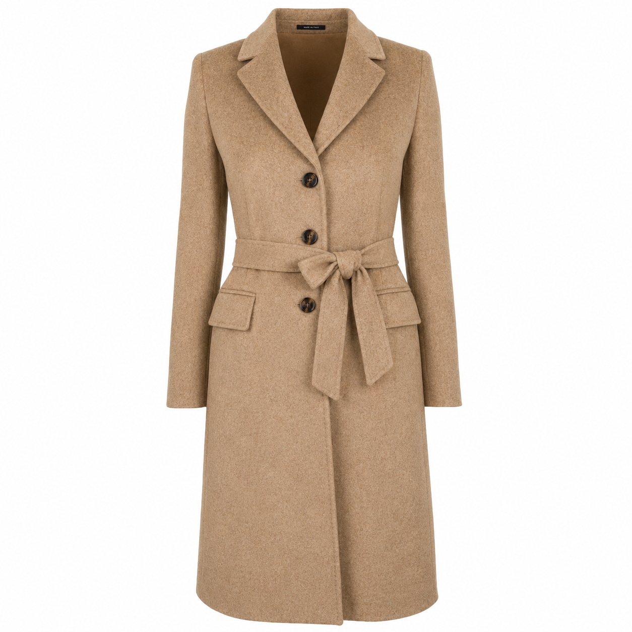 Loro Piana Fabric CAPPOTTO CAPOLAVORO CAMMELLO