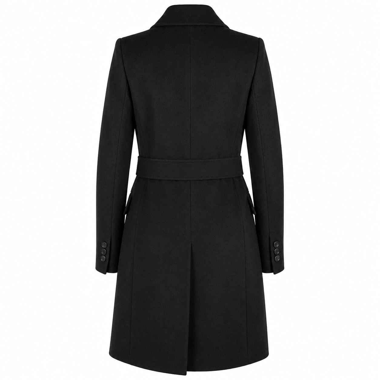 Loro Piana Fabric CAPPOTTO CAPOLAVORO NERO