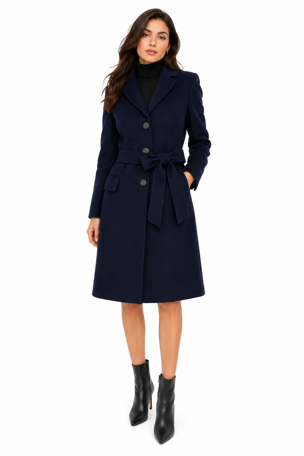 Loro Piana Fabric CAPPOTTO CAPOLAVORO BLU