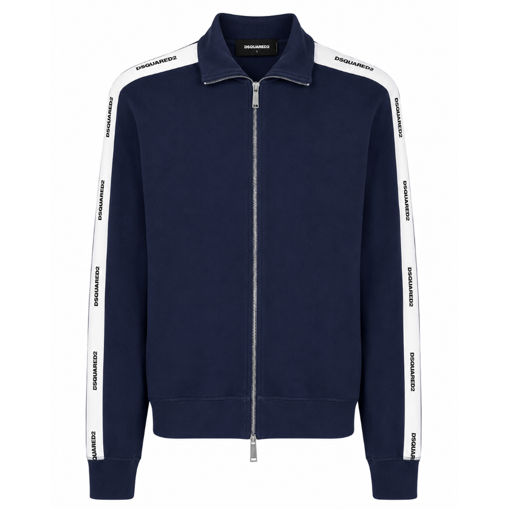 Dsquared2 FELPA COTONE BANDE LOGATE