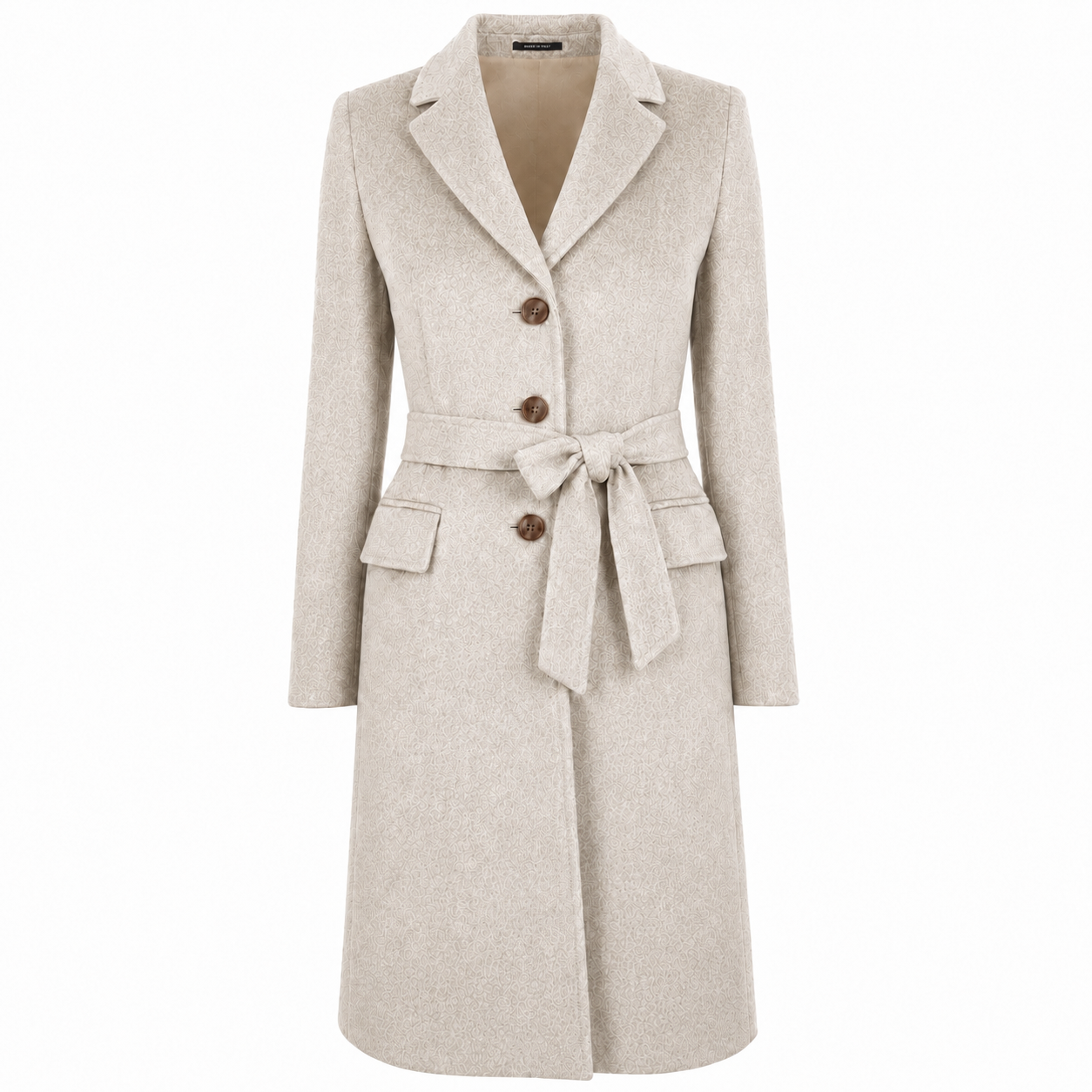 Loro Piana Fabric CAPPOTTO CAPOLAVORO BEIGE