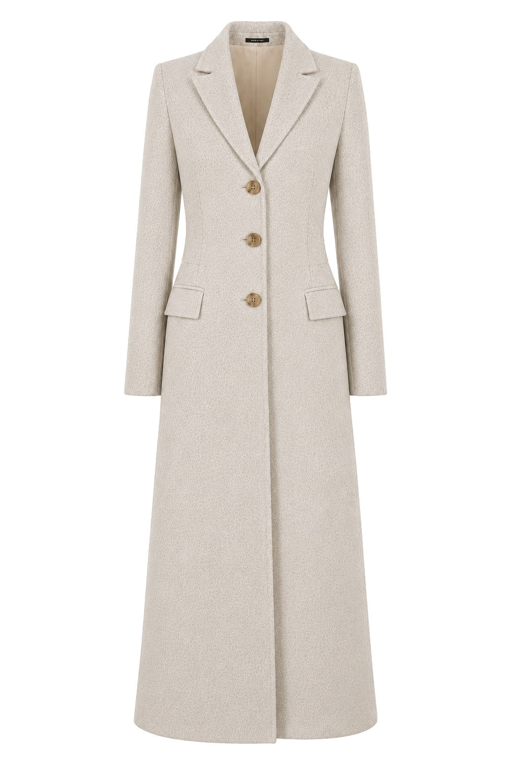Loro Piana Fabric CAPPOTTO CAPOLAVORO LUNGO BEIGE