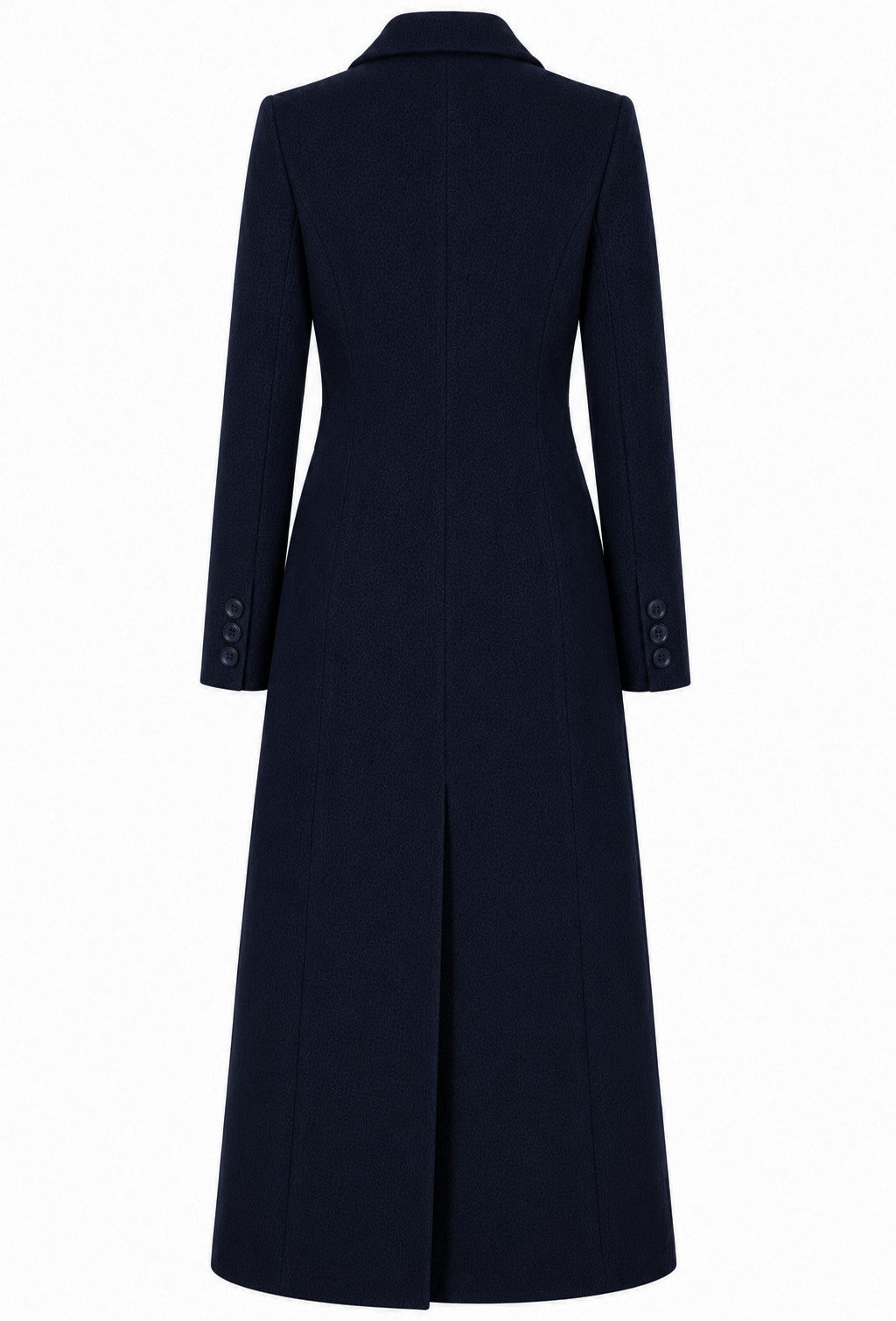 Loro Piana Fabric CAPPOTTO CAPOLAVORO LUNGO BLU
